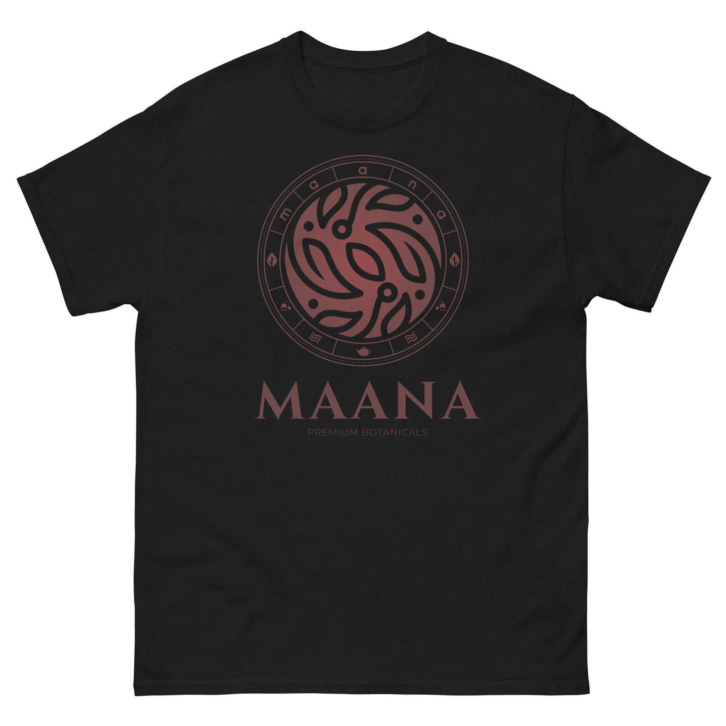 MAANA Burgundy Logo classic tee