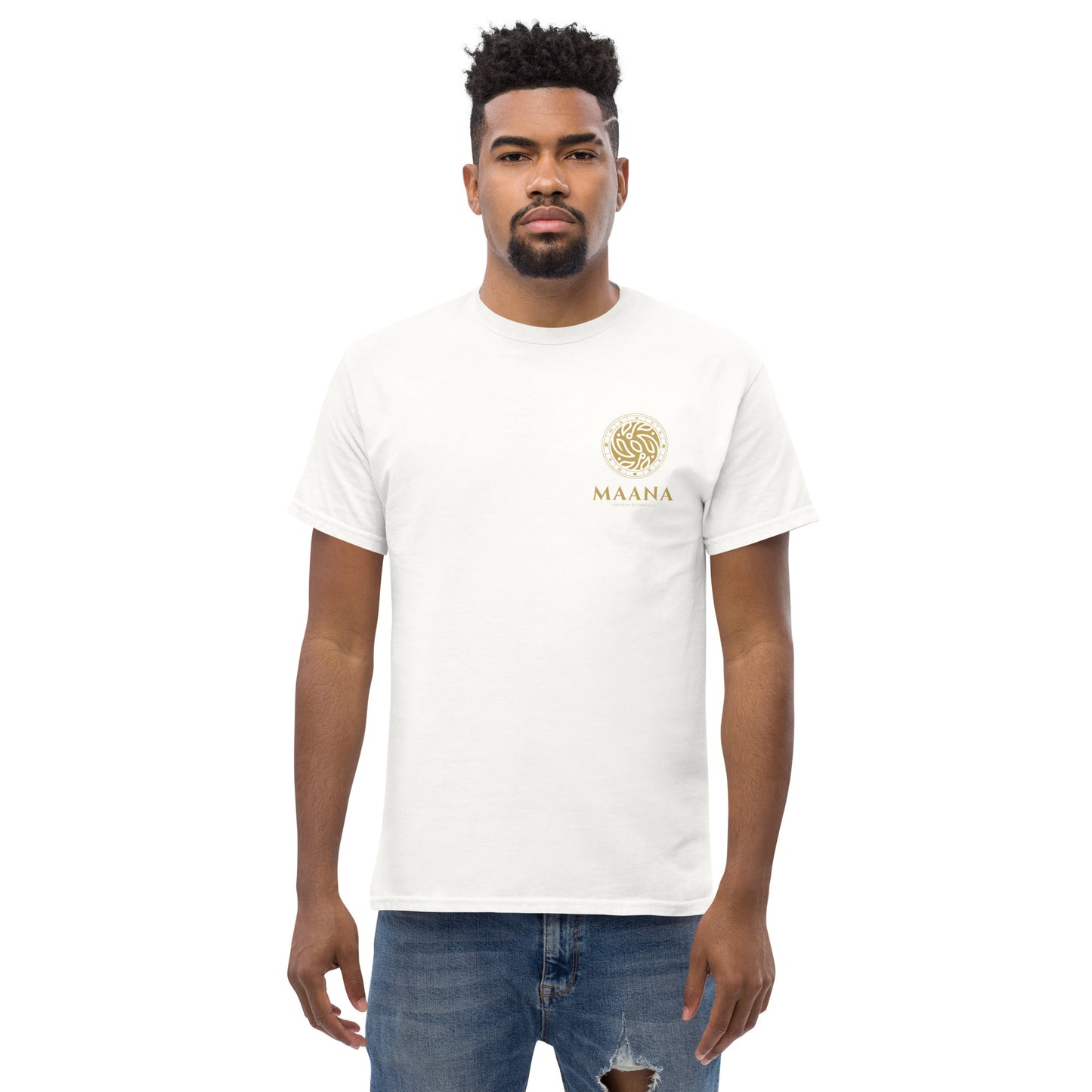 MAANA Gold Logo classic tee