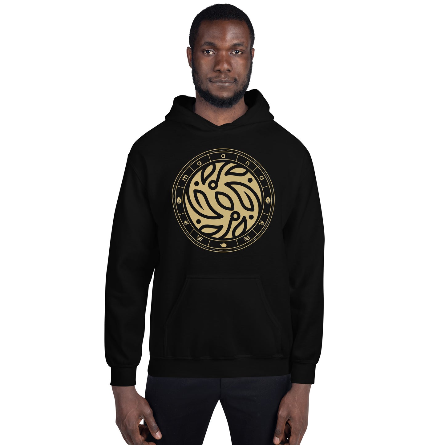 MAANA Gold Logo classic hoodie