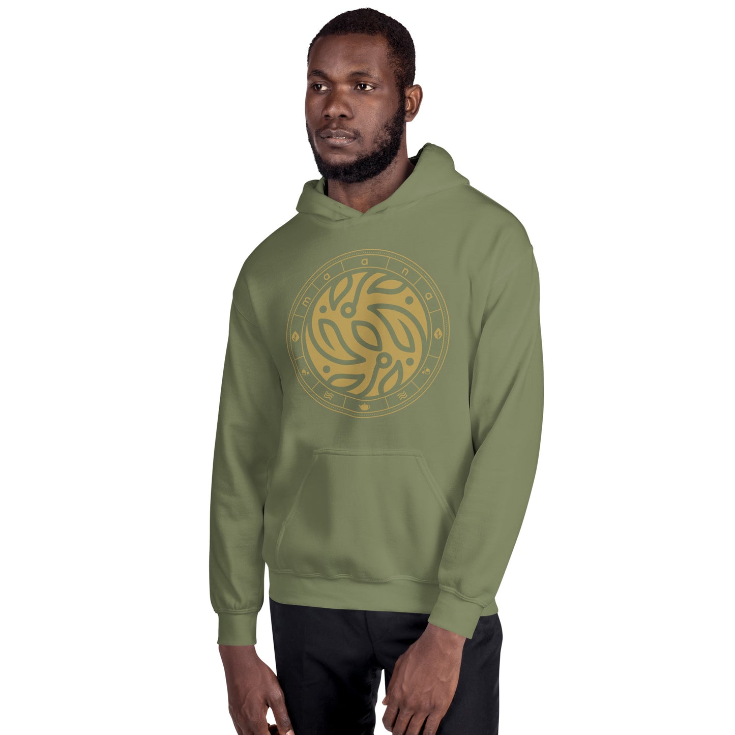 MAANA Gold Logo classic hoodie