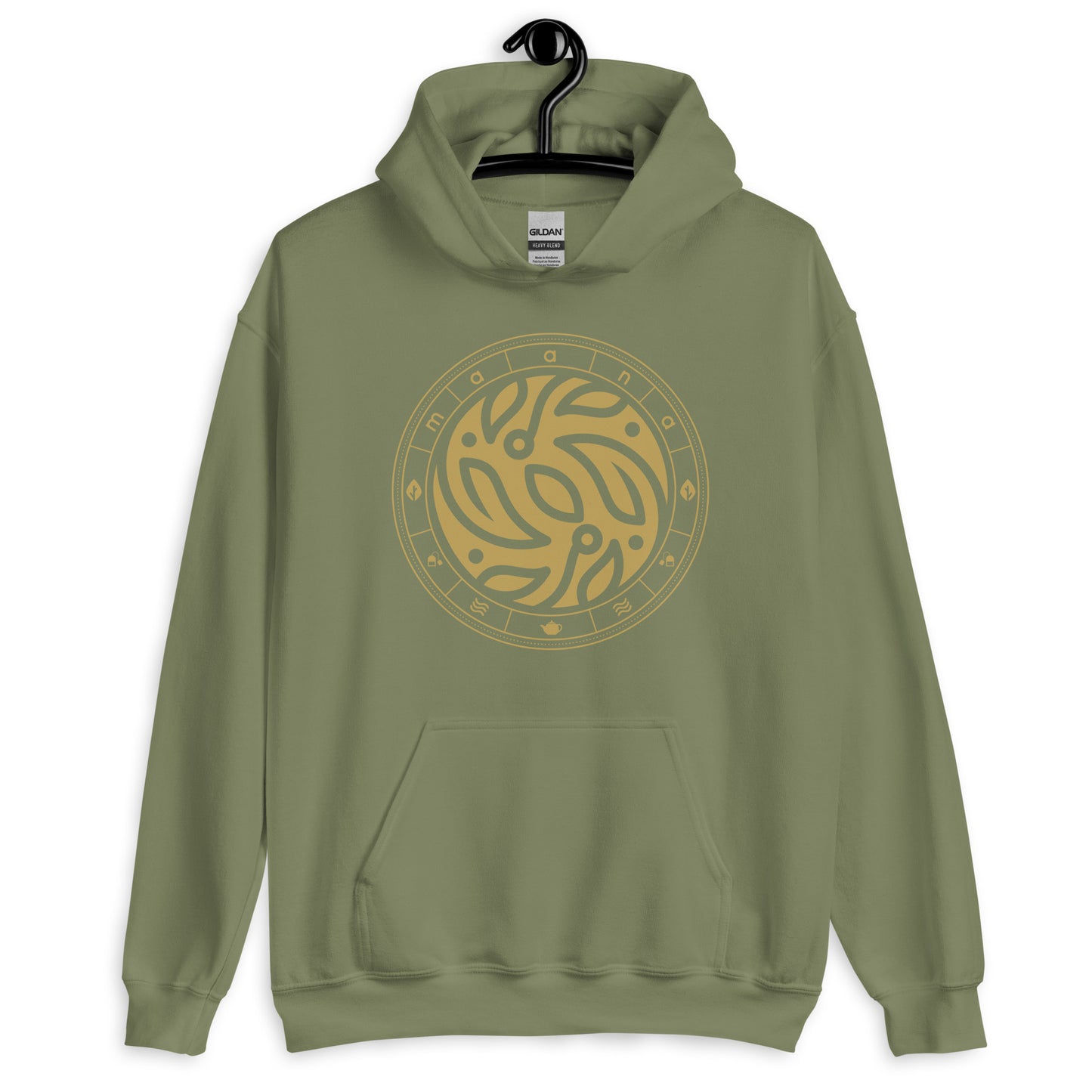 MAANA Gold Logo classic hoodie