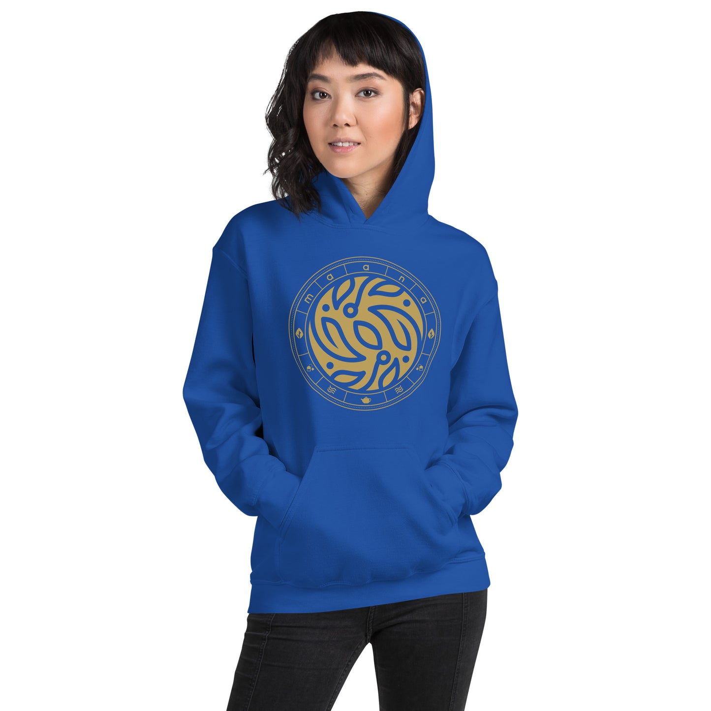 MAANA Gold Logo classic hoodie