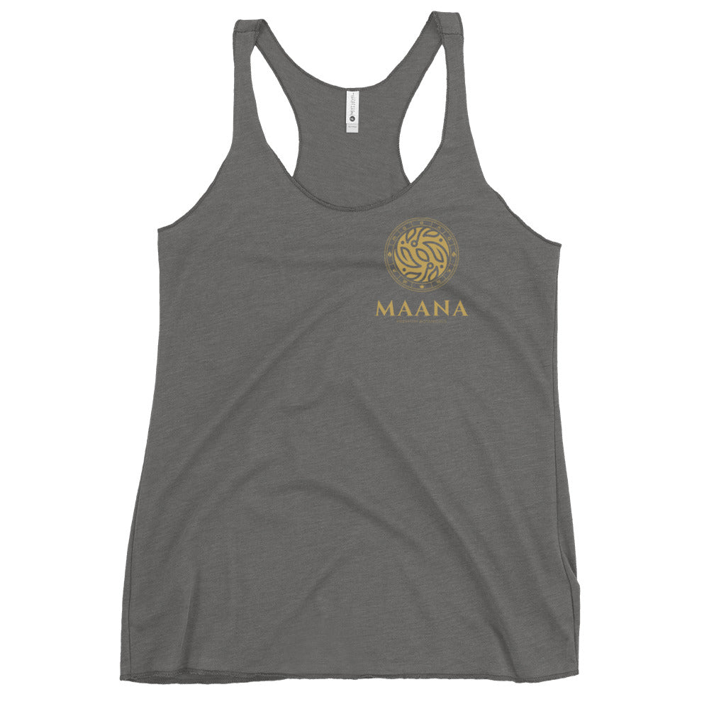 Women's Gold Logo Racerback Tank