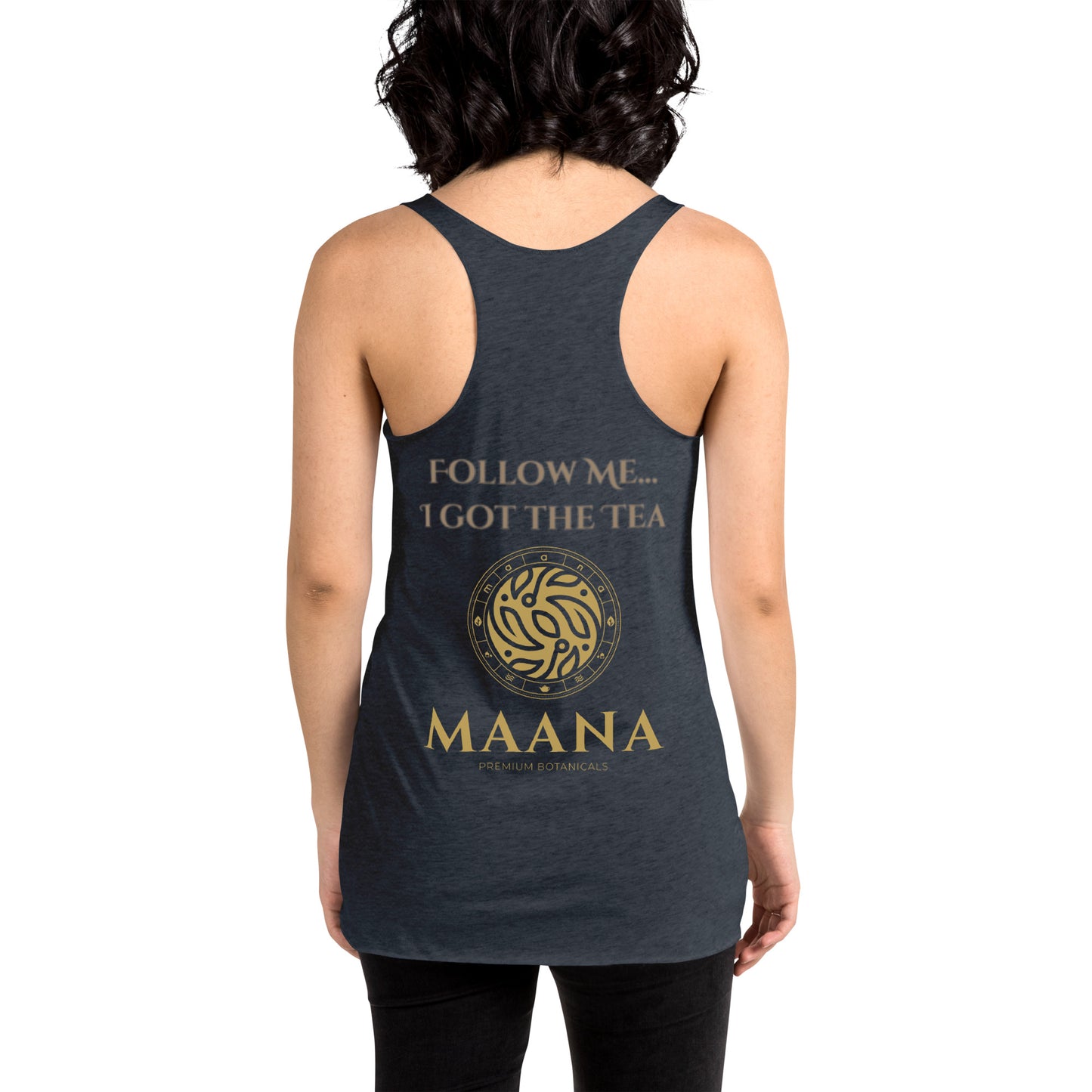 Women's Gold Logo Racerback Tank