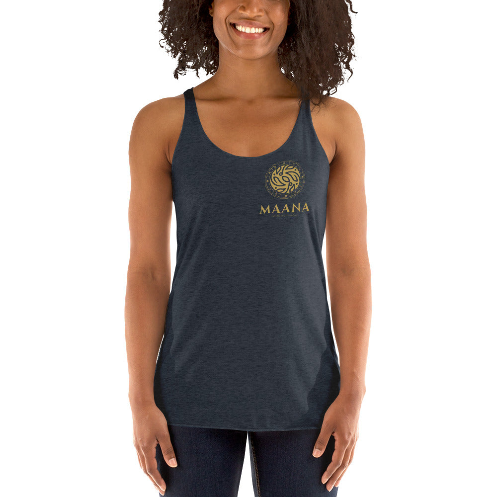 Women's Gold Logo Racerback Tank