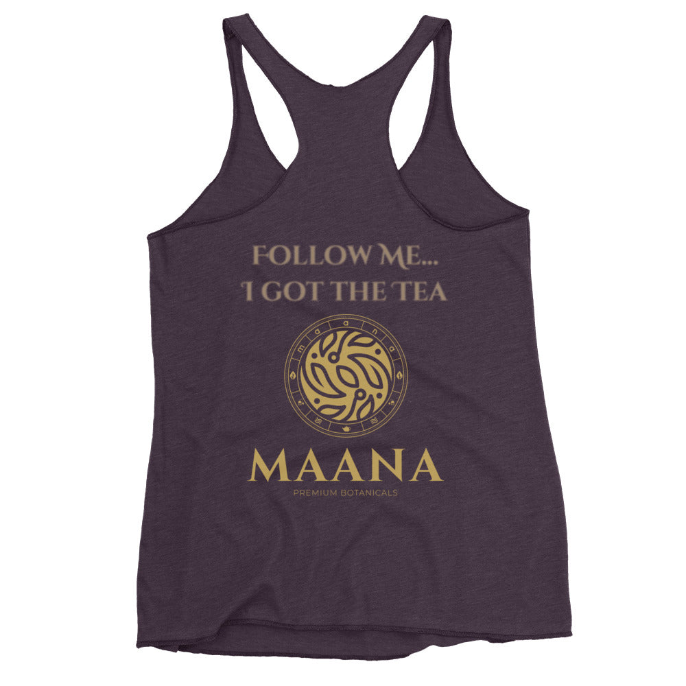 Women's Gold Logo Racerback Tank